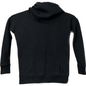 Zyia Active Oh So Soft Hoodie Womans Size‎ XS Black Cowl Neck Sweatshirt